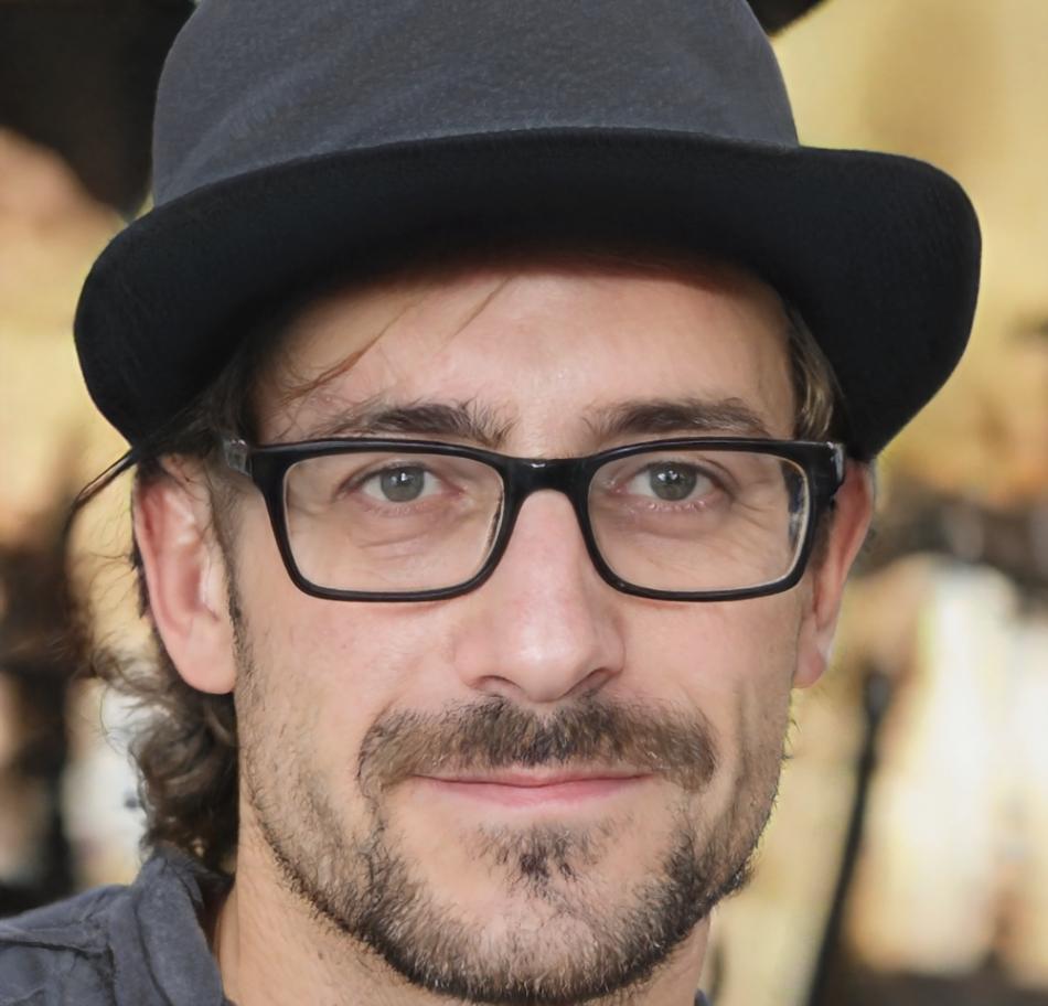 Ritratto di Matteo Rinaldi, esperto makeup artist e formatore